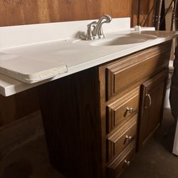 Vanity and Medicine Cabinet 