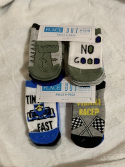 NEW From TCP Baby Boy Socks 6-12 Mos