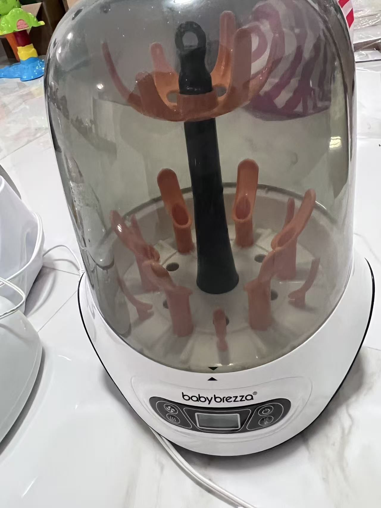 baby  brezza bottle sterilzer and dryer machine