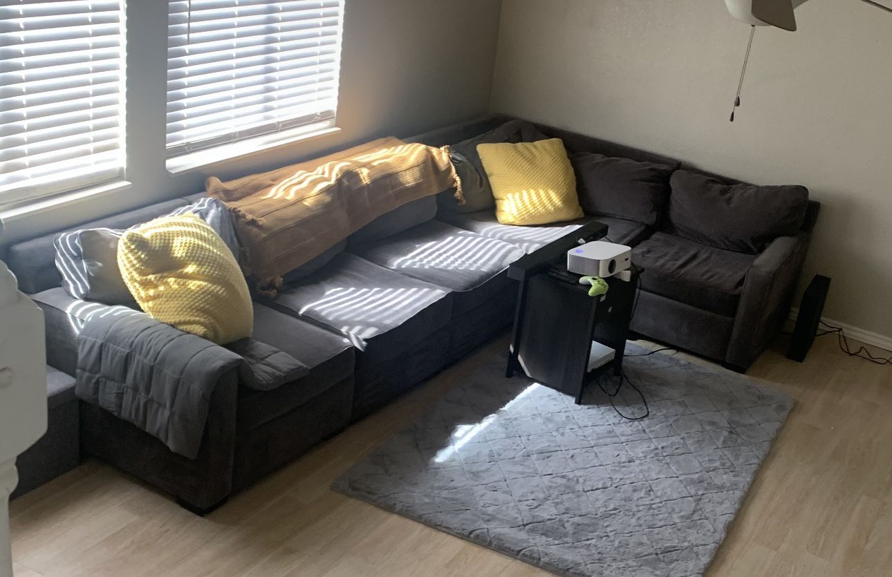 Grey Modular Sectional