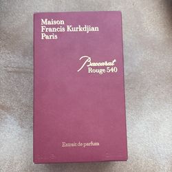 Baccarat 540 cologne