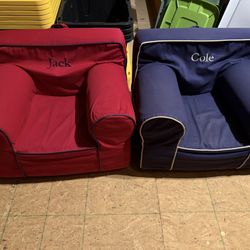 Set Of Pottery Barn Kids Chairs