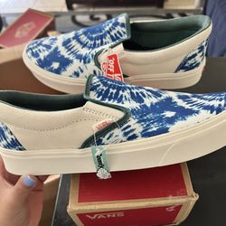 Womens Tye Dye Vans