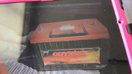 Odyssey extreme battery, heavy duty commercial.       Has energy