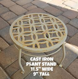 CAST IRON PLANT STAND