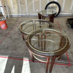 Beveled Center/Side Tables 