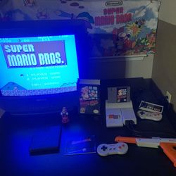 Super Mario Bros. for the original Nintendo Nes console 