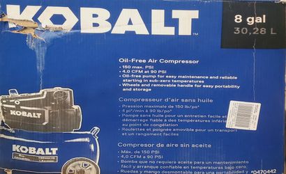 Kobalt air compressor