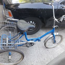 3 Speed Folding Trike 