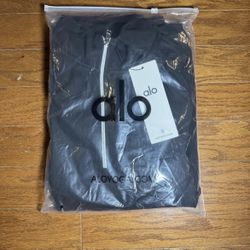 NEW ALO Yoga Black Half Zip Hoodie Size Small