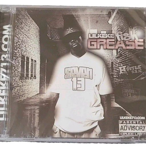 New Lil Keke Fish Grease CD Mixtape Rap Hip-Hop HTF OOP Rare