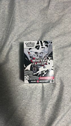 White flare booster bundle Pokemon