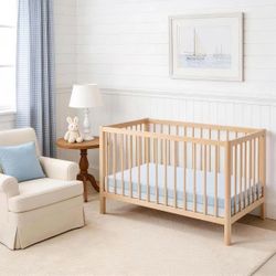 6" Dual Sided Crib & Toddler Mattress (Firm & Plush) - Gel Memory Foam, Breathable & Removable Cover