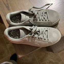 Agave Green Puma Suede 