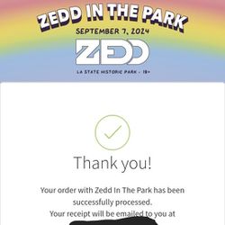 Zedd In The Park