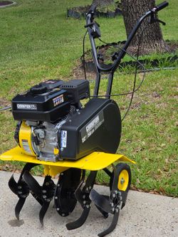 CHAMPION POWER EQUIPMENT 22 in. 212 CC 4-Stroke Gas- Powered Front Tine Tiller with Reverse Assist