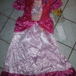 New Mario Princess Peach Costume