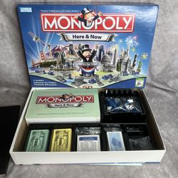 Monopoly Here & Now America Has Voted Board Game 2006 - Sealed Cards & Tokens