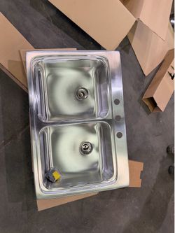 Stainless steel sink