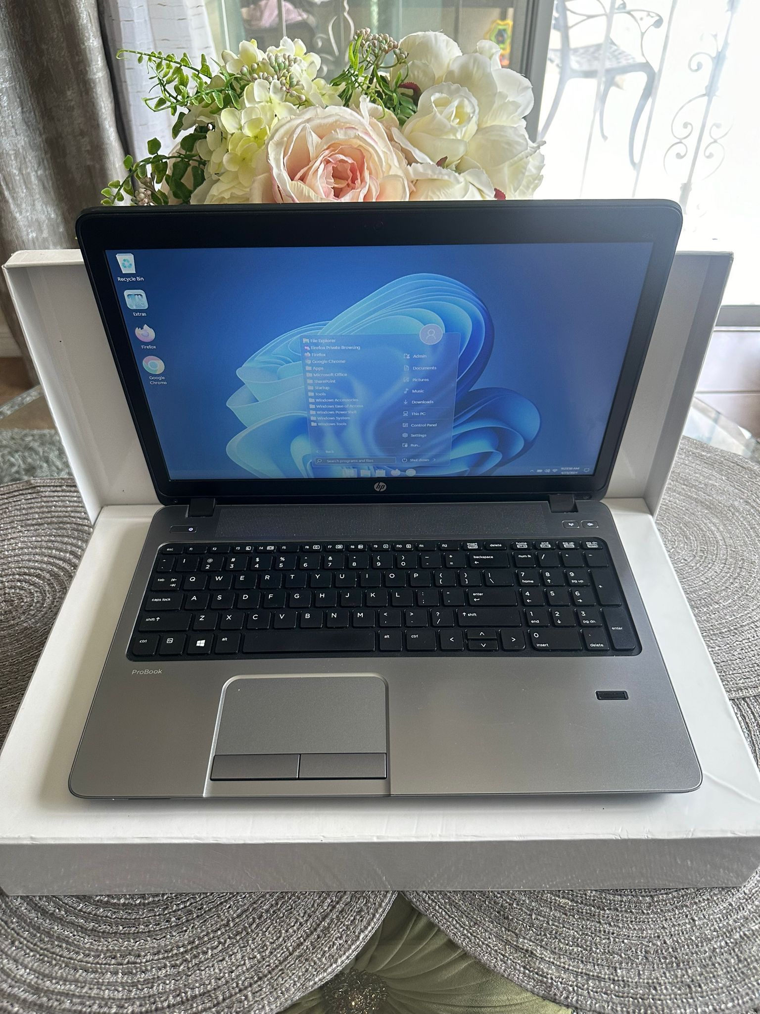 HP ProBook 455 Laptop 15.6” AMD A6 720GB HDD 8GB RAM Windows 11 - $99  AMD A6 is comparable to Intel i5.