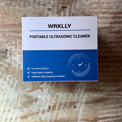 Portable Ultrasonic Cleaner