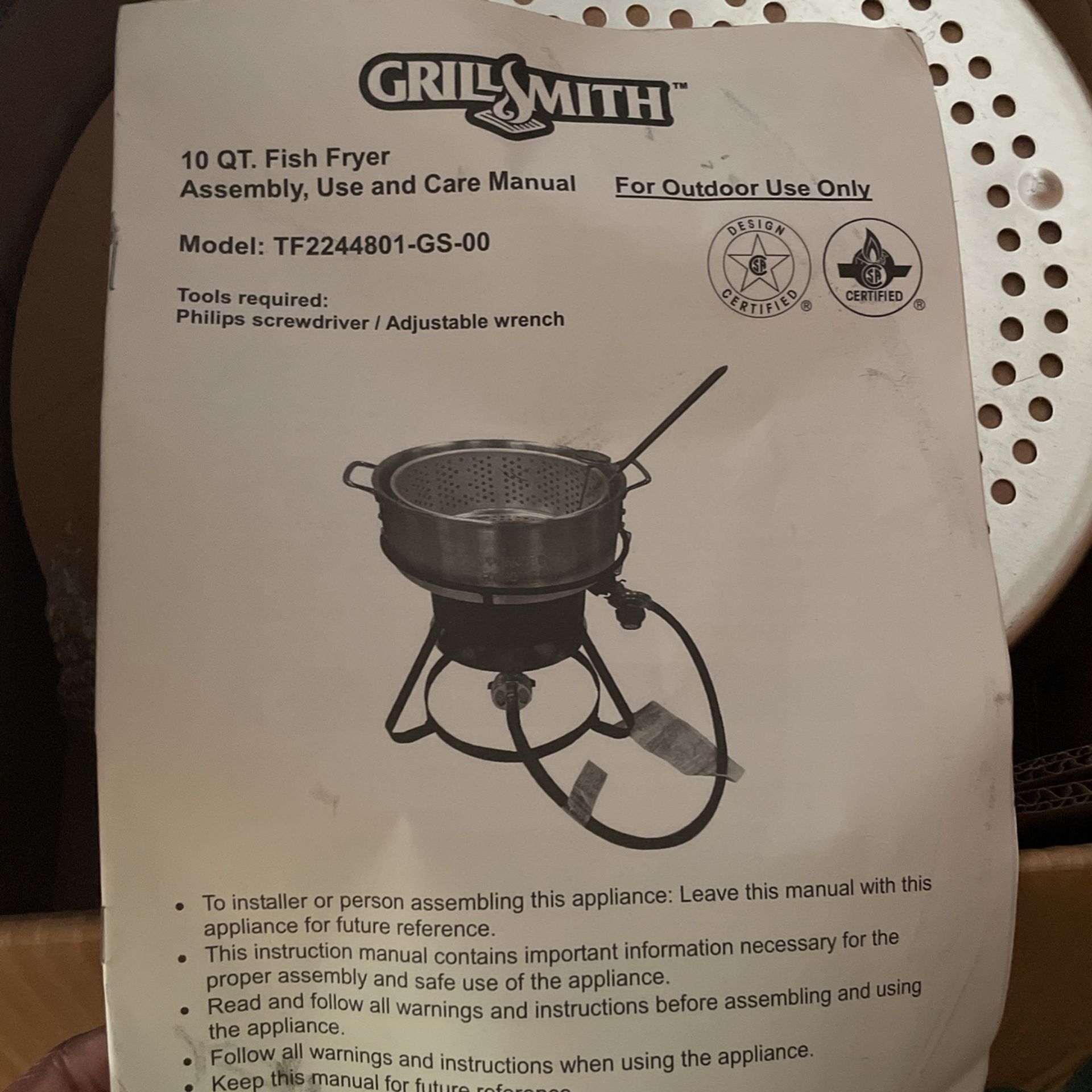 10 Qt Fryer