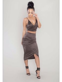 REVERSE TWO PIECE~KHAKI