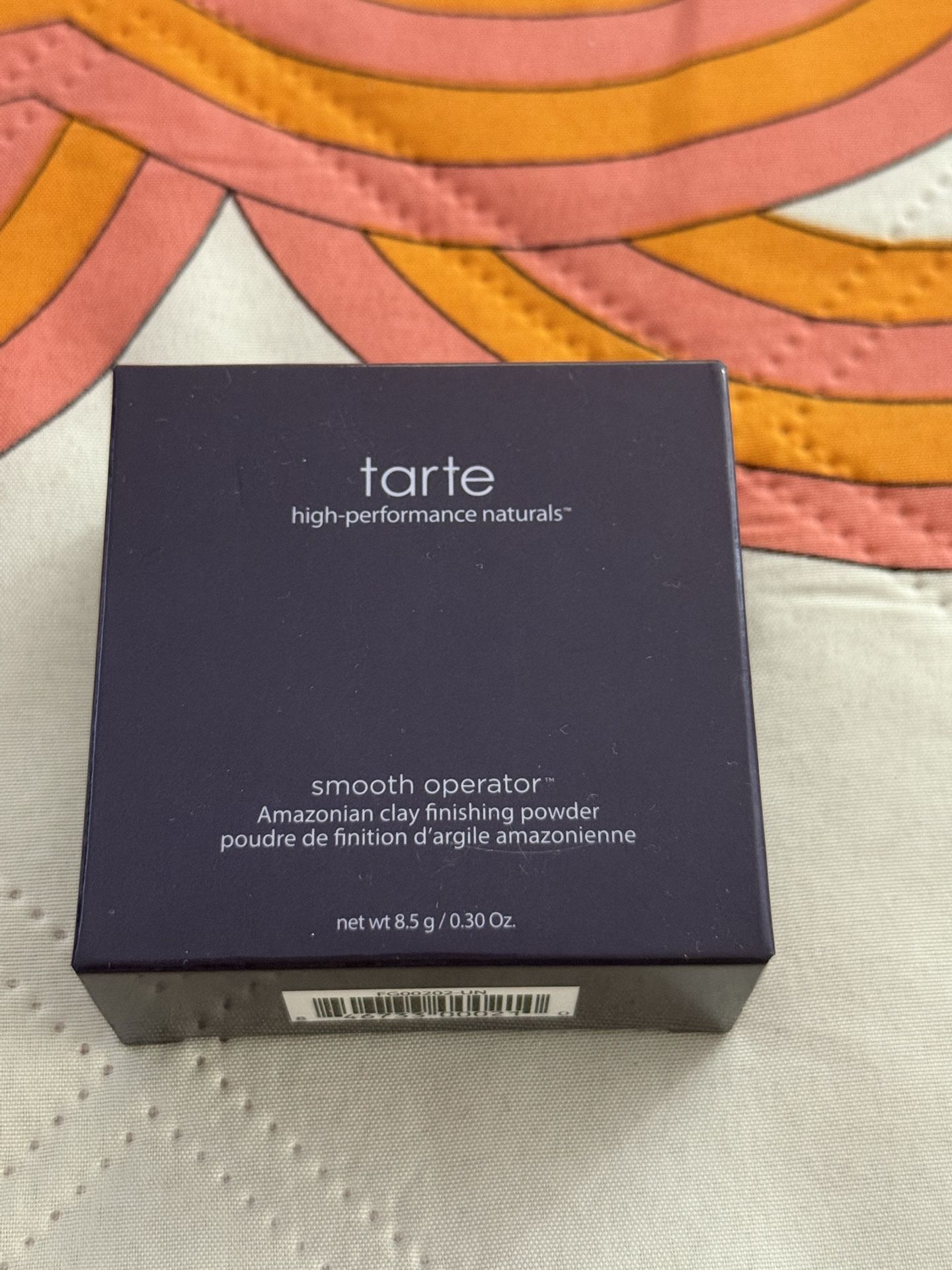 NEW IN BOX SEALED- Tarte- Smooth Operator- Amazonian Clay Finishing Powder- 0.30 oz (Retail $37)- Full Size