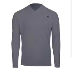 Mission Long Sleeve Hoodie Shirt Charcoal - X Large