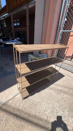 Vintage Metal Shelf