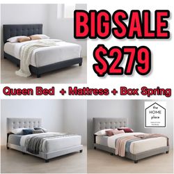 BIG SALE 🚨 Queen Package Deal - We Deliver 🚛