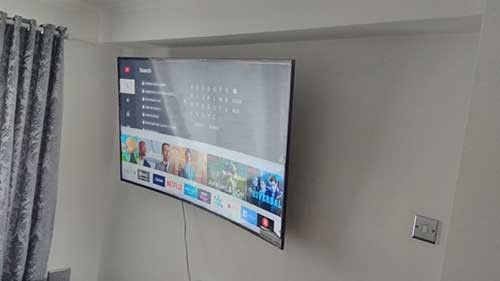 65" Samsung Curved TV