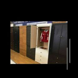 Tall Wardrobe New $319