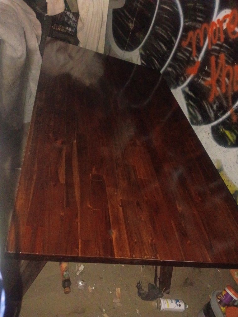 ETHAN ALLAN , Solid Wood Table $165.00