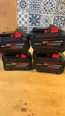 Milwaukee batteries