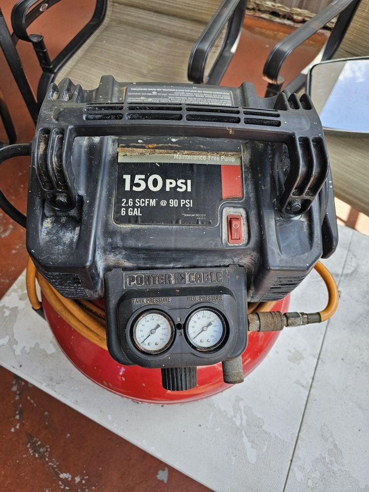 Air Compressor 6 Gal 150 Psi