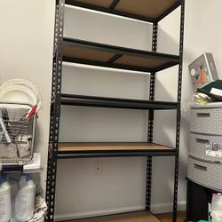 60"H Garage Shelving Storage Shelves，2000LBS Capacity Heavy Duty/Adjustable