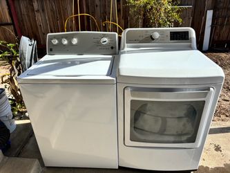 Kenmore washing and LG electric dryer