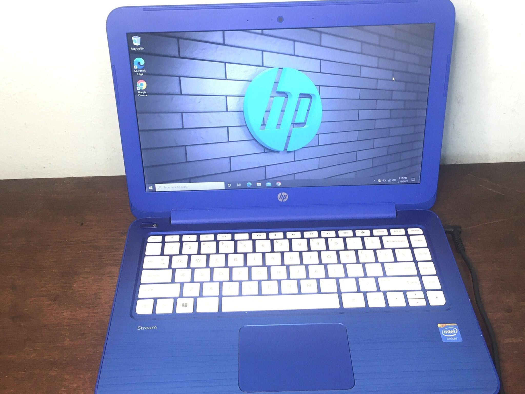 Blue HP 14” Laptop Computer with Windows 10 