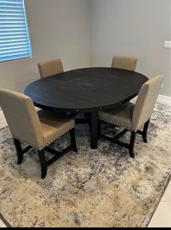 Table and chairs