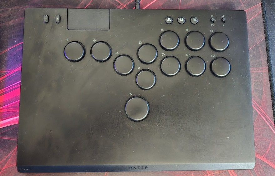 Razer Kitsune Arcade Controller Leverless For PS5 Playstation5 PC RGB Lightning USB C