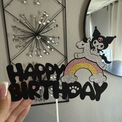 Kuromi Cake Topper