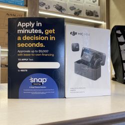 DJI Mic Mini (2Tx, 1Rx, Charging Case) - Located In Downey, CA