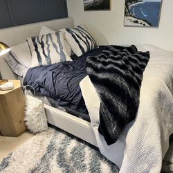 Full Bedroom Set + Dresser And Nightstand