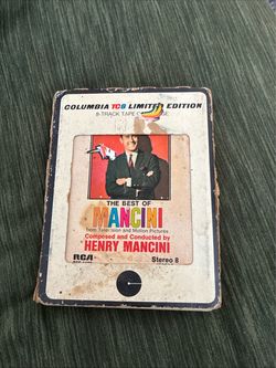 Henry Mancini Best Of 8-Track Tape