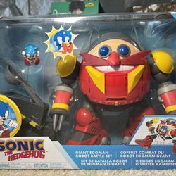 Sonic The Hedgehog & Egg Man Battle Damage Robot!
