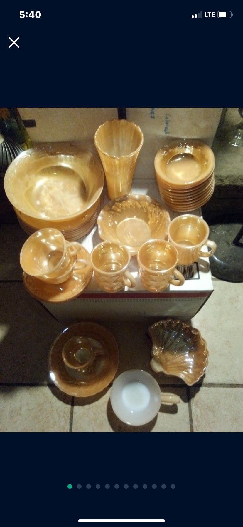 Vintage Fire King Dishes