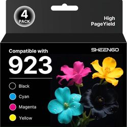 new 923 Ink Cartridges for HP Printers Replacement for HP Ink 923 923XL 923e Use with OfficeJet Pro 8135e 8130e 8139e 8138e 8122e 8120 8124e 8125e 813