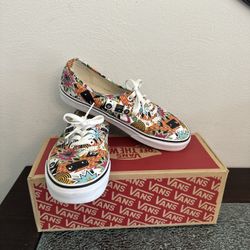 Vans Authentic 80’s Boombox Mixtape Retro Cassette City Skate Shoes  M 9.5 W 11