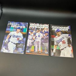 Will Smith Los Angeles Dodgers Insider Magazine Lot 2021 2022 2023